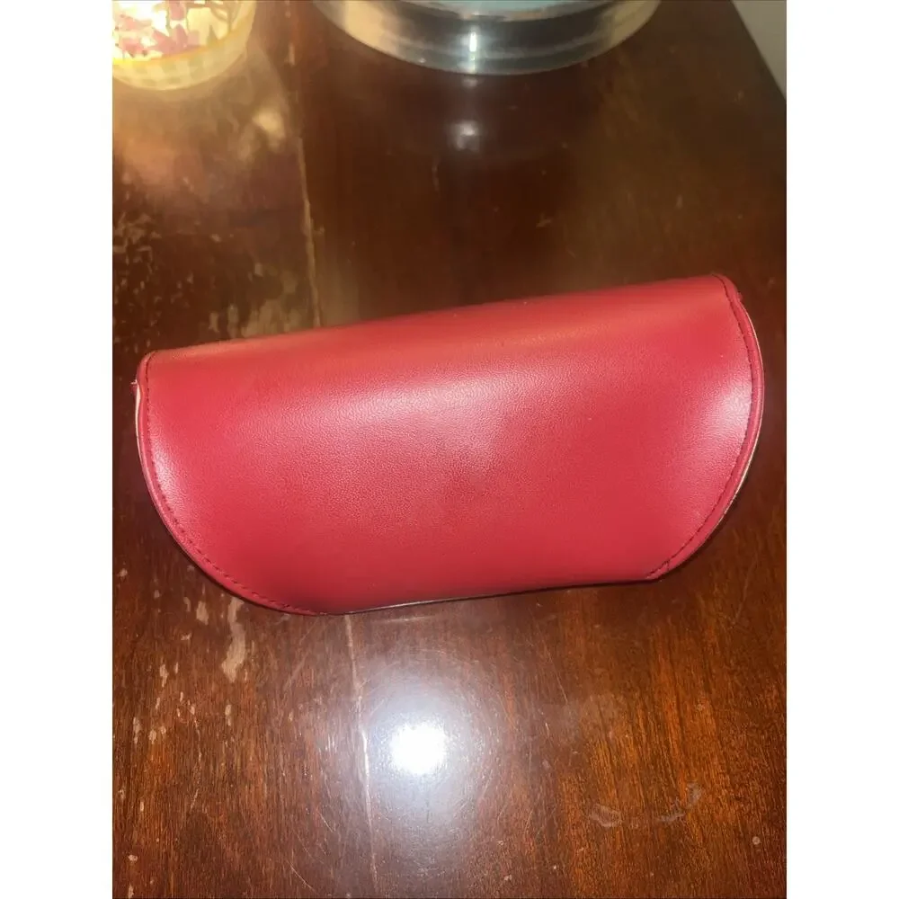 Classic Ray Ban Sunglasses Case Soft Case Clean Red Great Condition Pre-Owned